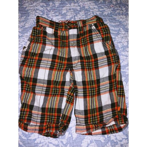 Fore!! Axel & Hudson Boys Sz. 2T Plaid Shorts. Cute - Picture 1 of 9